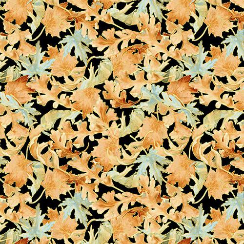 Henry Glass Pumpkin Kisses, 1316M-93, Black/Multi, Grace Violet