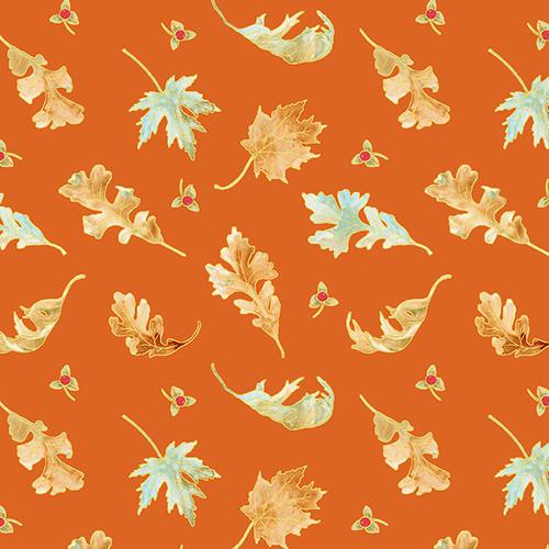 Henry Glass Pumpkin Kisses, 1318M-66, Orange, Grace Violet