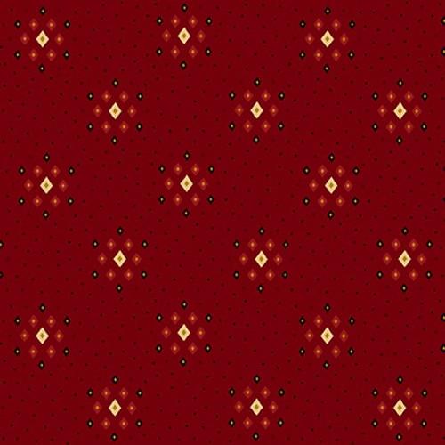 Henry Glass Quiet Grace, 918-88, Cranberry, Kim Deihl