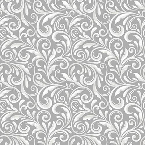 Henry Glass Quilted Kitties, Q-1070-90, Gray, Robert Giordano