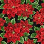 Hoffman Christmas Slendor, W7777-4G, Black-Gold,