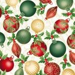 Hoffman Christmas Slendor, W7781-20G, Natural-Gold,