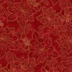 Hoffman Christmas Slendor, W7782-78G, Scarlet-Gold,