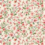 Hoffman Fabrics Nesting Hour, Y5584-448, Blossom,