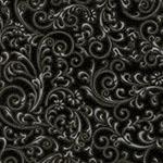 Hoffman Fabrics Ornament Grove, Y7806-4G, Black-Gold,