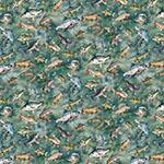 Hoffman Fabrics Rise And Cast, Y5835-98, Moss,
