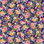 Hoffman Fabrics Secret Garden Tea, Y5846-701, Deep Amethyst,