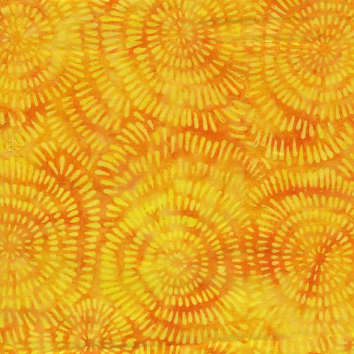 Island Batik Blenders, BE22-C1, Daffodil