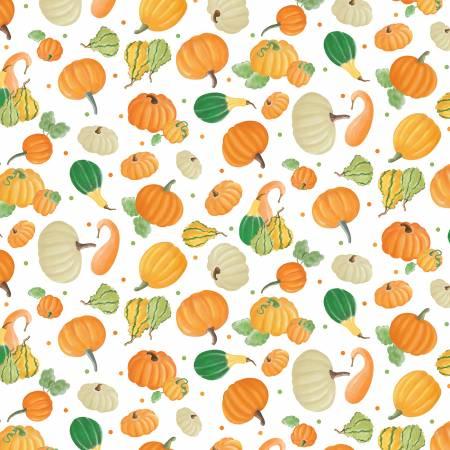 KANVAS by Benartex, Falling for Gnomes, 14231B-09, White