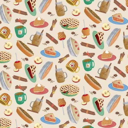 KANVAS by Benartex, Falling for Gnomes, 14233B-07, Cream