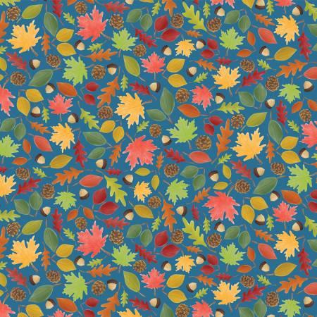 KANVAS by Benartex, Falling for Gnomes, 14236B-55, Blue