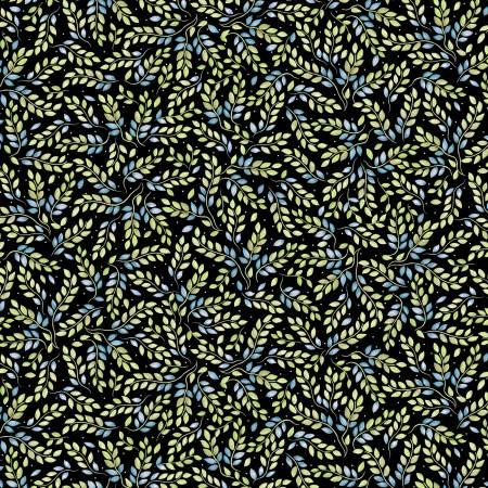 KANVAS by Benartex, Falling for Gnomes, 14239B-12, Black