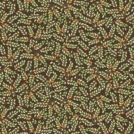 KANVAS by Benartex, Falling for Gnomes, 14239B-77, Brown