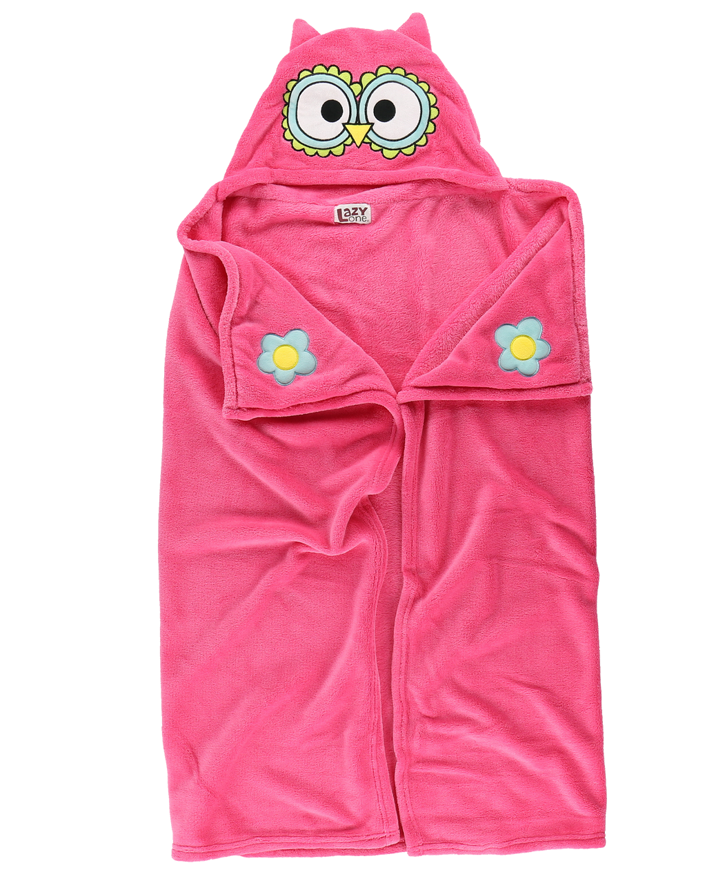 Lazy One, Owl Hooded Critter Kid Blanket, AB338, 40 x 50