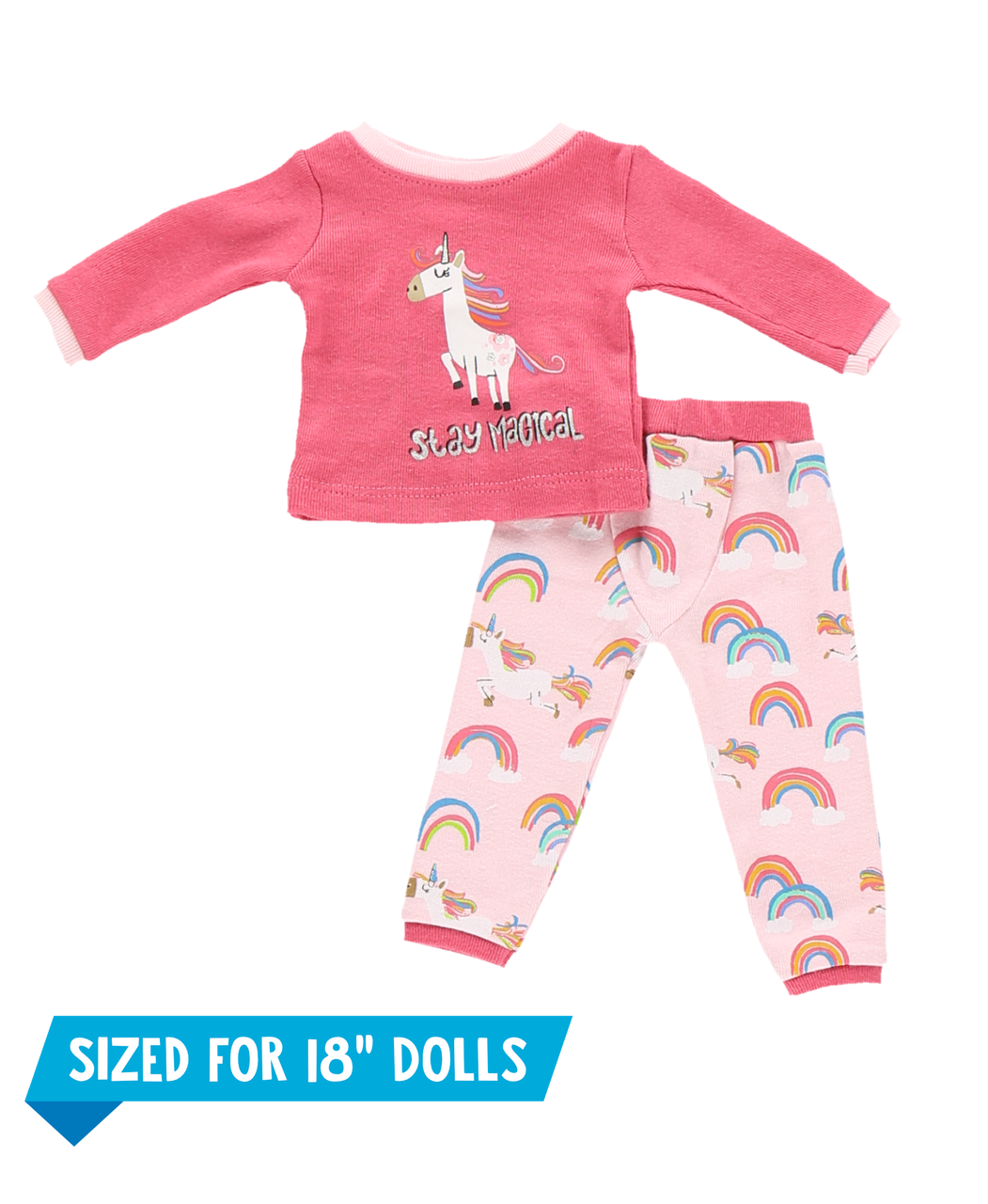 Lazy One, Unicorn Doll PJ, DOLL898