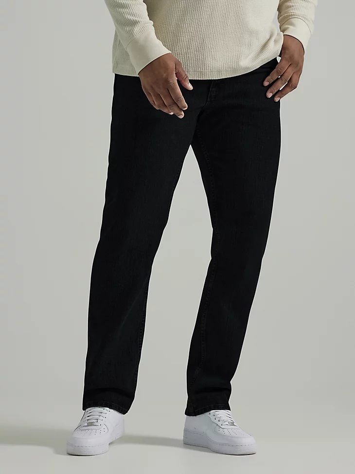 Lee® Regular Fit Straight Leg Jean, B&T Legendary Stretch, 112343833, Black