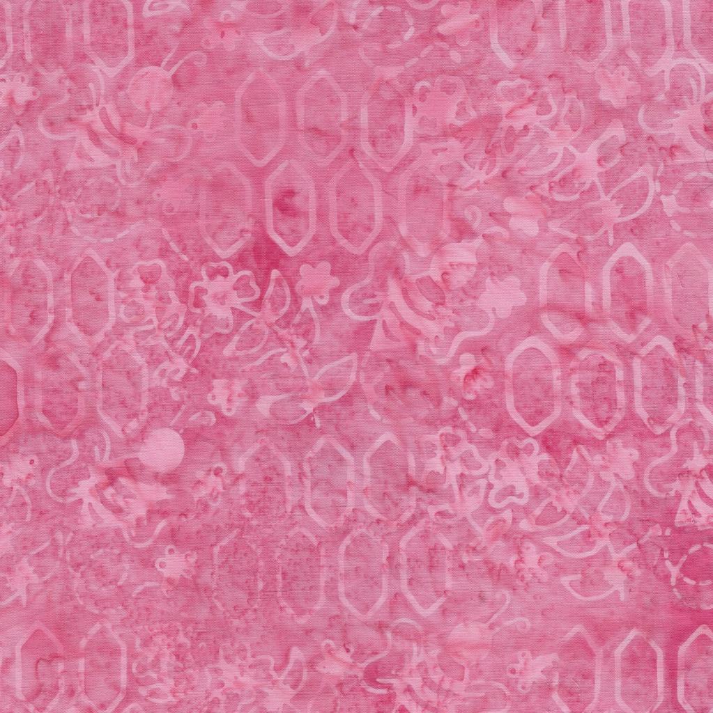 Lumin Fabrics, Bees And Hexies, 712601115, Blush,