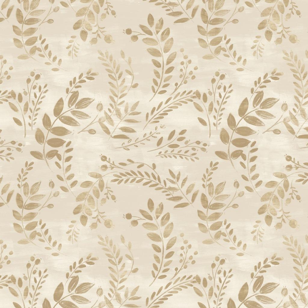 Lumin Fabrics Harvest Delight, W135-015-051, Cream,