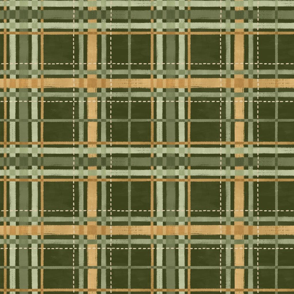 Lumin Fabrics Harvest Delight, W135-017-662, Green,