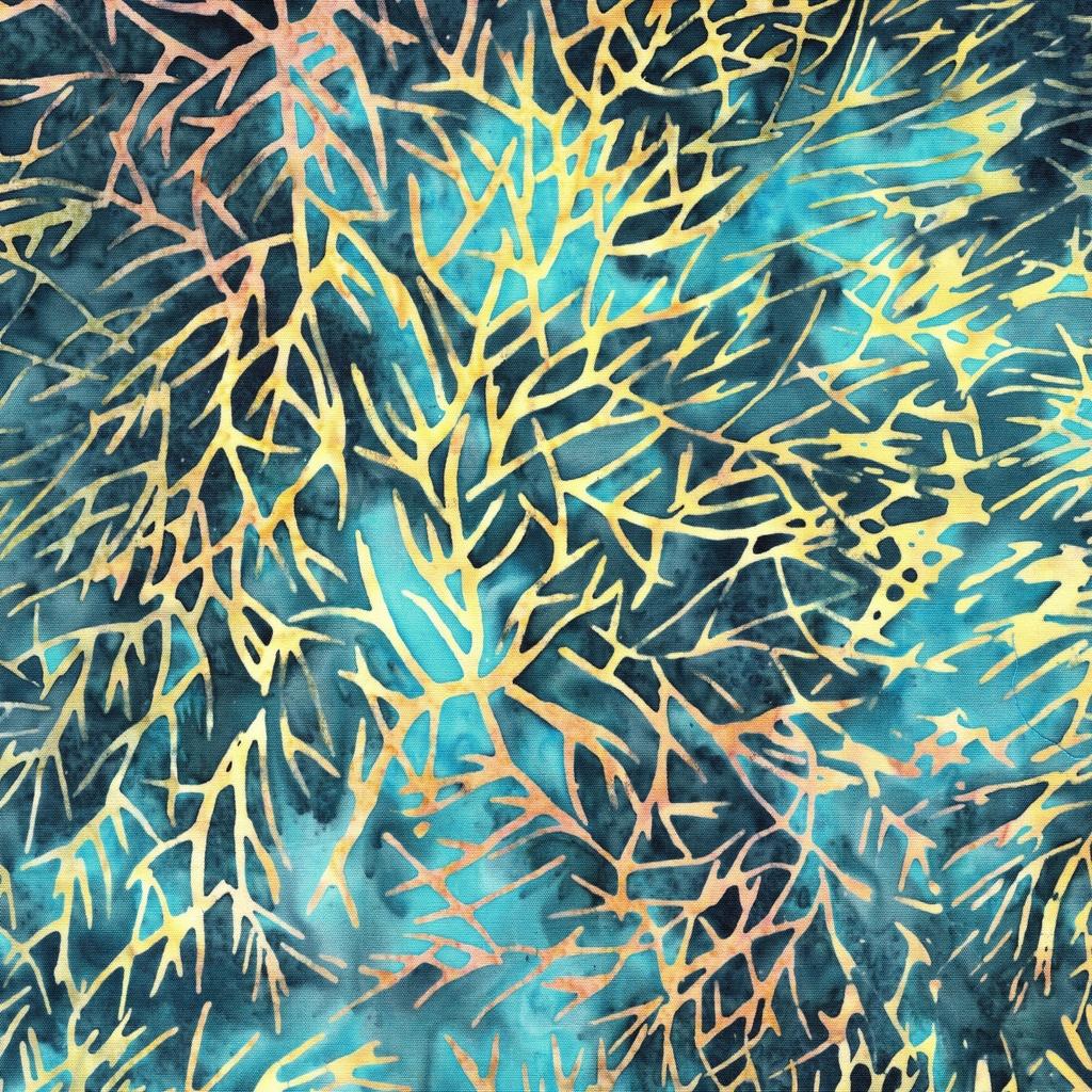 Lumin Fabrics Twigs & Trails, 112685570, Cornflower,