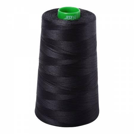 Mako Cotton Embroidery Thread0Wt 5140Yds Very Dark Grey
