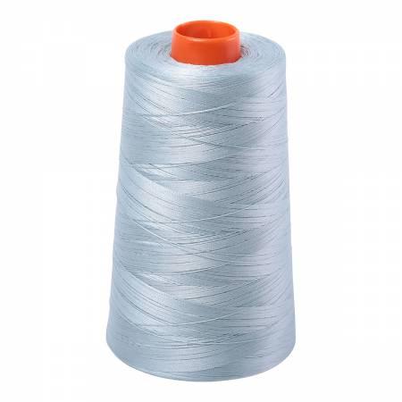 Mako Cotton Embroidery Thread0Wt 6452Yds Bright Grey Blue