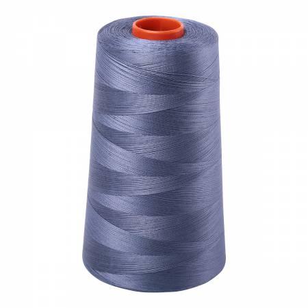 Mako Cotton Embroidery Thread0Wt 6452Yds Dark Grey Blue