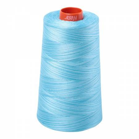 Mako Cotton Embroidery Thread0Wt 6452Yds Variegated Baby Blue Eyes