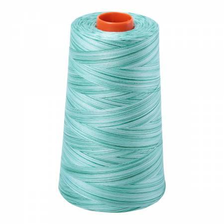 Mako Cotton Embroidery Thread0Wt 6452Yds Variegated Crème De Menthe