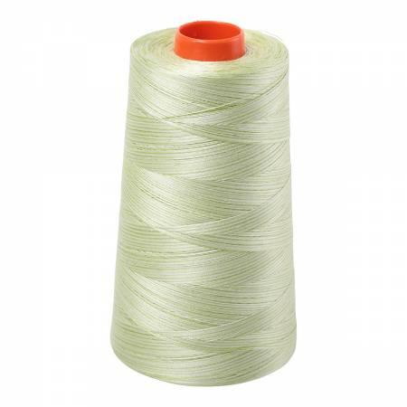Mako Cotton Embroidery Thread0Wt 6452Yds Variegated Light Spring Green