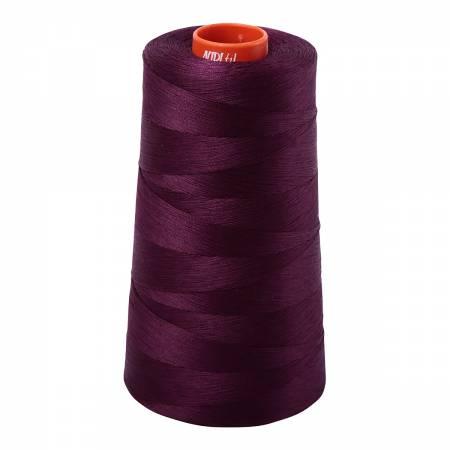 Mako Cotton Embroidery Thread0Wt 6452Yds Very Dark Eggplant