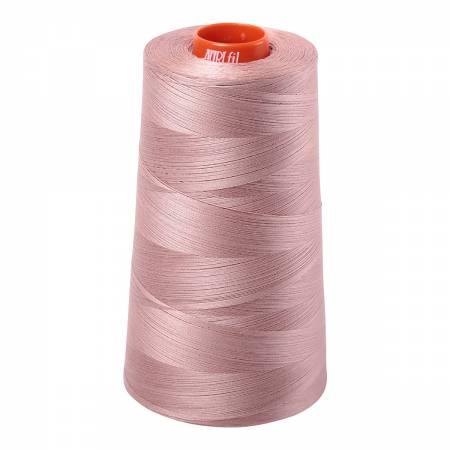 Mako Cotton Embroidery Threadolid 50Wt 6452Yds Antique Blush