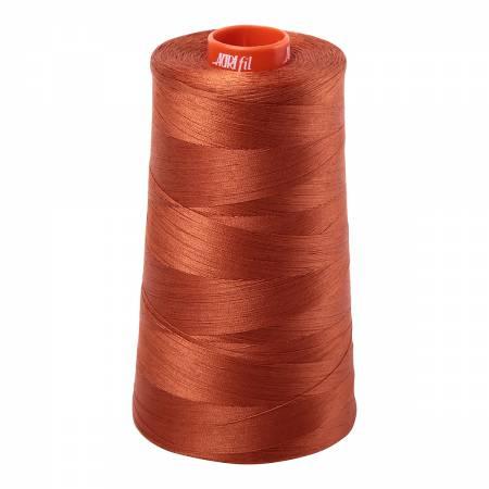 Mako Cotton Embroidery Threadolid 50Wt 6452Yds Cinnamon Toast