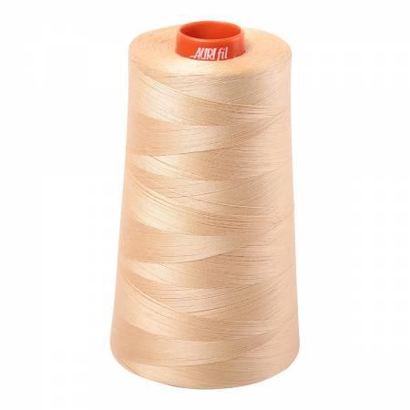 Mako Cotton Embroidery Threadolid 50Wt 6452Yds Light Caramel