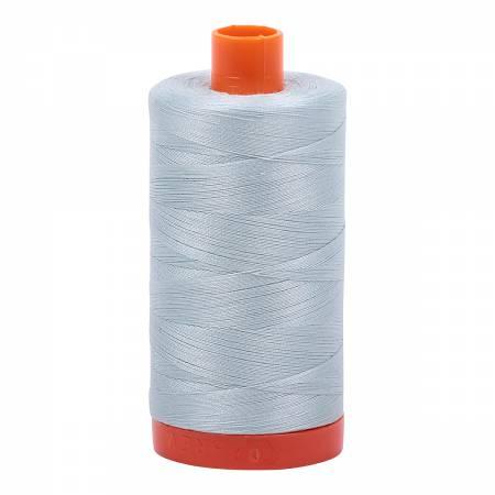 Mako Cotton Thread Solid 50Wt422Yds Light Grey Blue