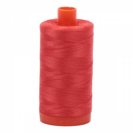 Mako Cotton Thread Solid 50Wt422Yds Light Red Orange
