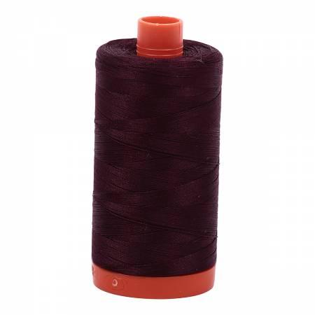 Mako Cotton Thread Solid 50Wt422Yds Very Dark Brown
