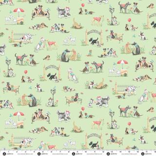 Makower Uk Pooch, MU-256-G, Green,