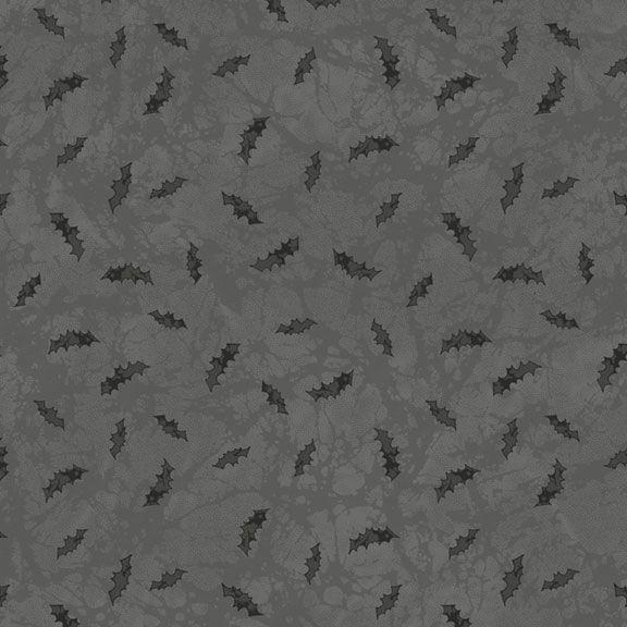 Marcus Fabrics, Halloween Haunts, R191906D, Gray, Bats