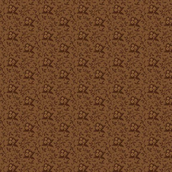 Marcus Fabrics Maple House, R170828D, Brown, Pam Buda
