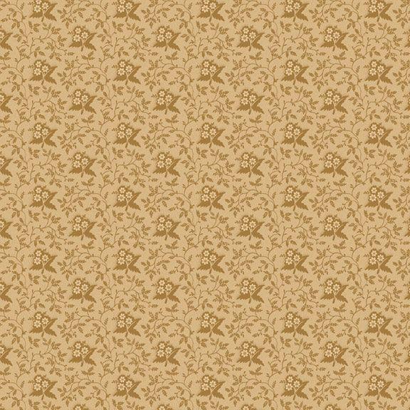 Marcus Fabrics Maple House, R170828D, Gold, Pam Buda