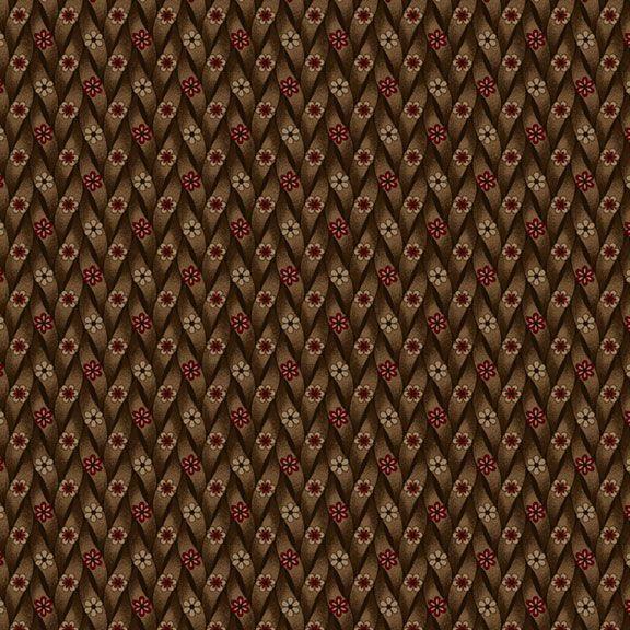 Marcus Fabrics Maple House, R170830D, Brown, Pam Buda