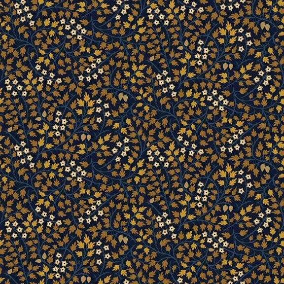 Marcus Fabrics Starfall, R751007D, Navy,