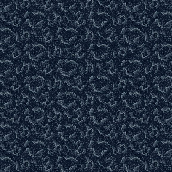 Marcus Fabrics Starfall, R751009D, Navy,