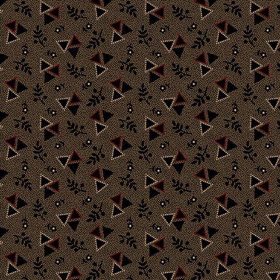 Marcus Fabrics Strawberry Emery, R170867D, Black, Pam Buda