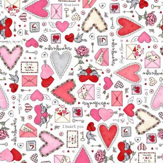 Maywood Studios, Kris Lammers, I Heart You, MAS10760-W, White