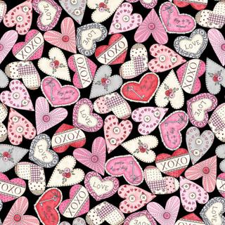 Maywood Studios, Kris Lammers, I Heart You, MAS10761-J, Black