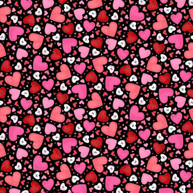 Maywood Studios, Kris Lammers, I Heart You, MAS10763-J, Black