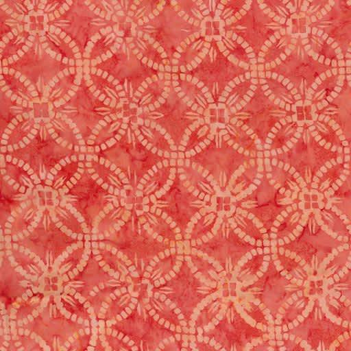 Melonberry - Wedding Ring Batik, TONGA-B5057-RHUBARB, Rhubarb