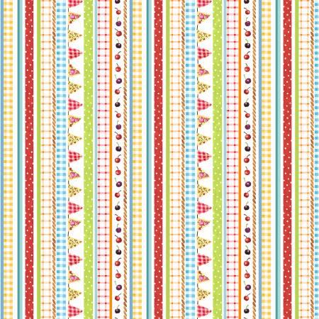 Michael Miller, Louise Nisbet, Picnic By The Lake, DC9837-WHIT, White